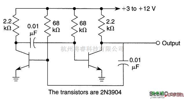 基础电路中的非稳态多谐振荡器  第1张