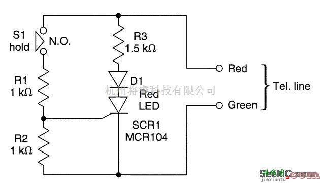 通信电路中的电话通话保持电路  第1张