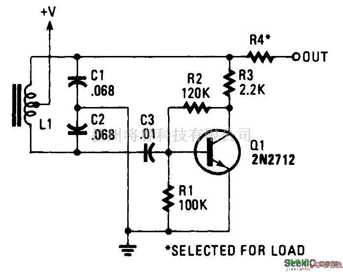 音频电路中的LC音频振荡器电路图  第1张