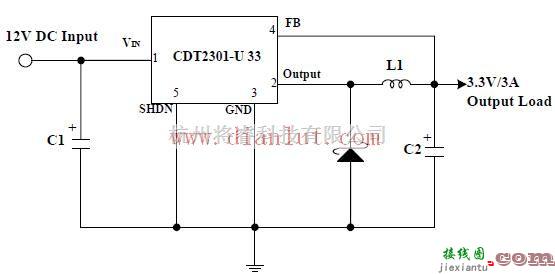 电源电路中的CDT2301典型应用电路图  第1张