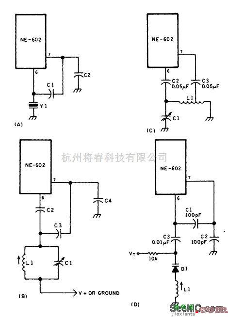 基础电路中的NE602本机振荡器电路  第1张