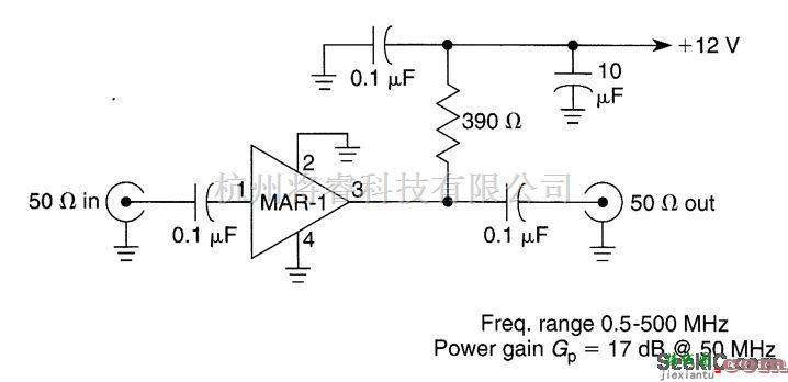 线性放大电路中的接收器前置放大器  第1张