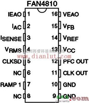 基础电路中的FAN4810引脚及其功能能图  第1张