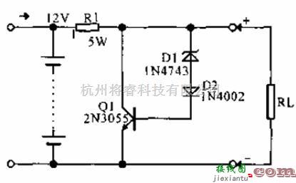 电源电路中的铅酸电池过充保护器电路原理  第1张