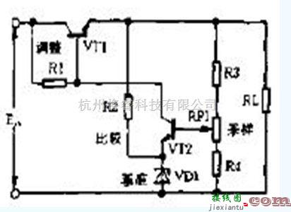 电源电路中的晶体管稳压电源电路图  第1张