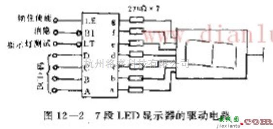 电源电路中的基于MC14511芯片设计7段LED显示器的驱动电路  第1张