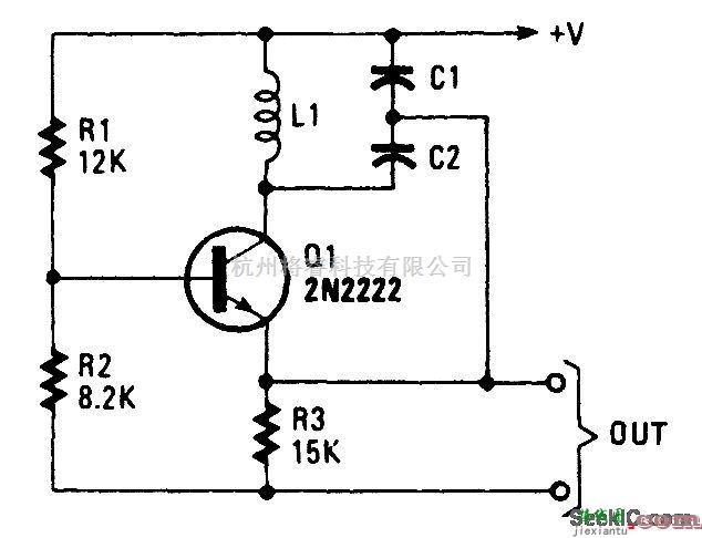 基础电路中的科尔皮兹振荡器电路图  第1张
