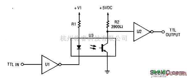 光电电路中的光耦合器电路  第1张