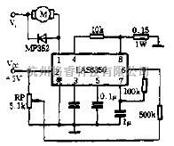 电源电路中的由LAS6350构成的电机控制电路图  第1张