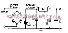 电源电路中的利用LAS6351和LAS19U构成的典型应用电路  第1张