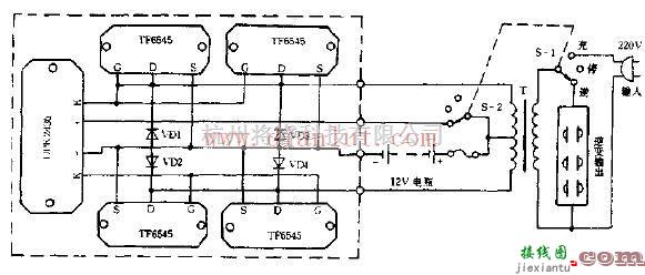 电源电路中的基于tf6545设计500W逆变器电路  第1张