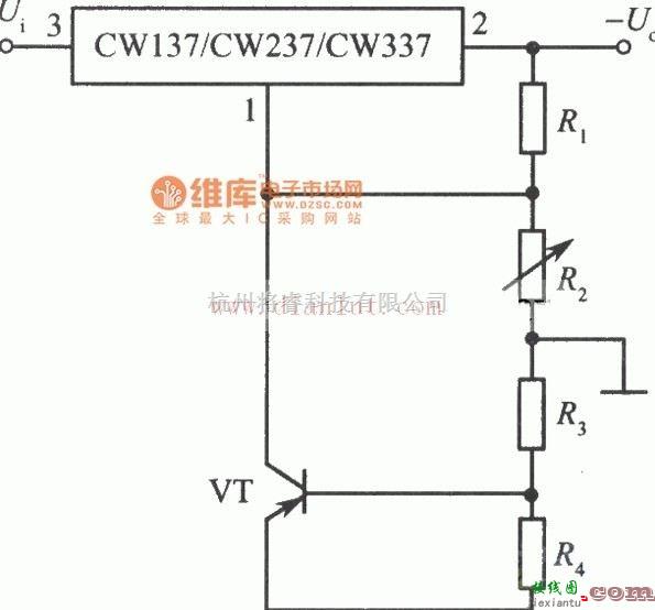 电源电路中的高稳定度集成稳压电源之三电路  第1张