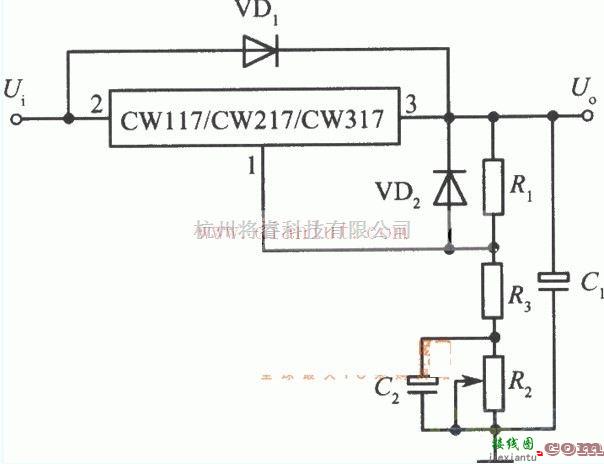 电源电路中的高精度高稳定性的集成稳压电源电路  第1张