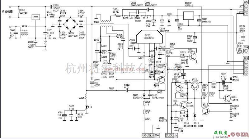 电源电路中的松下电视L15原理  第1张