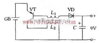 电源电路中的9V电池代替电源电路  第1张