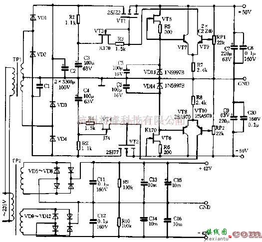 电源电路中的优质场效应管稳压器电路的简单设计  第1张