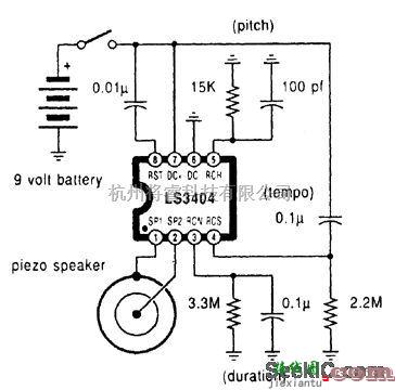 音频电路中的旋律电路  第1张