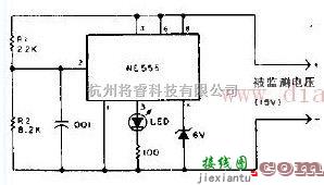 电源电路中的电池供电设备欠压指示器电路  第1张