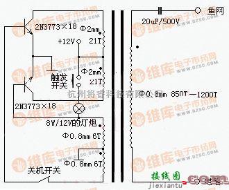 电机控制专区中的自激式鱼机电路  第1张