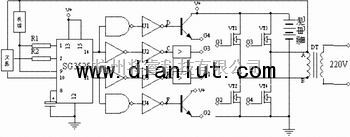 电源电路中的由SG3525A构成的太阳能逆变电源设计  第1张