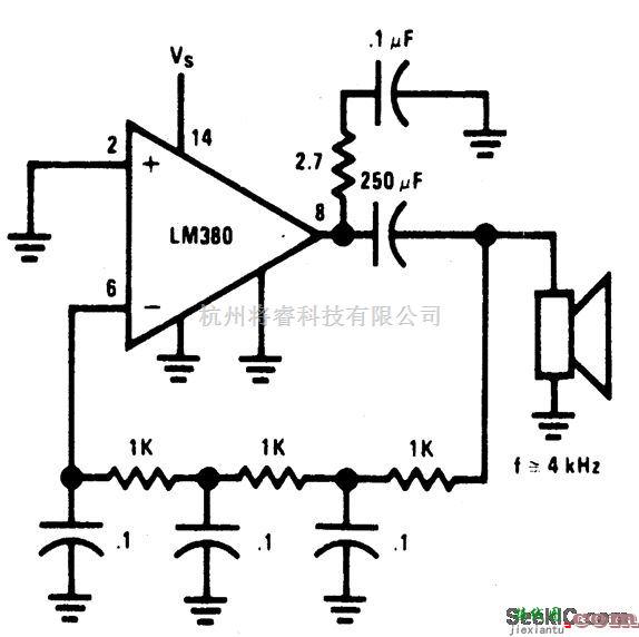 基础电路中的移相式振荡器  第1张