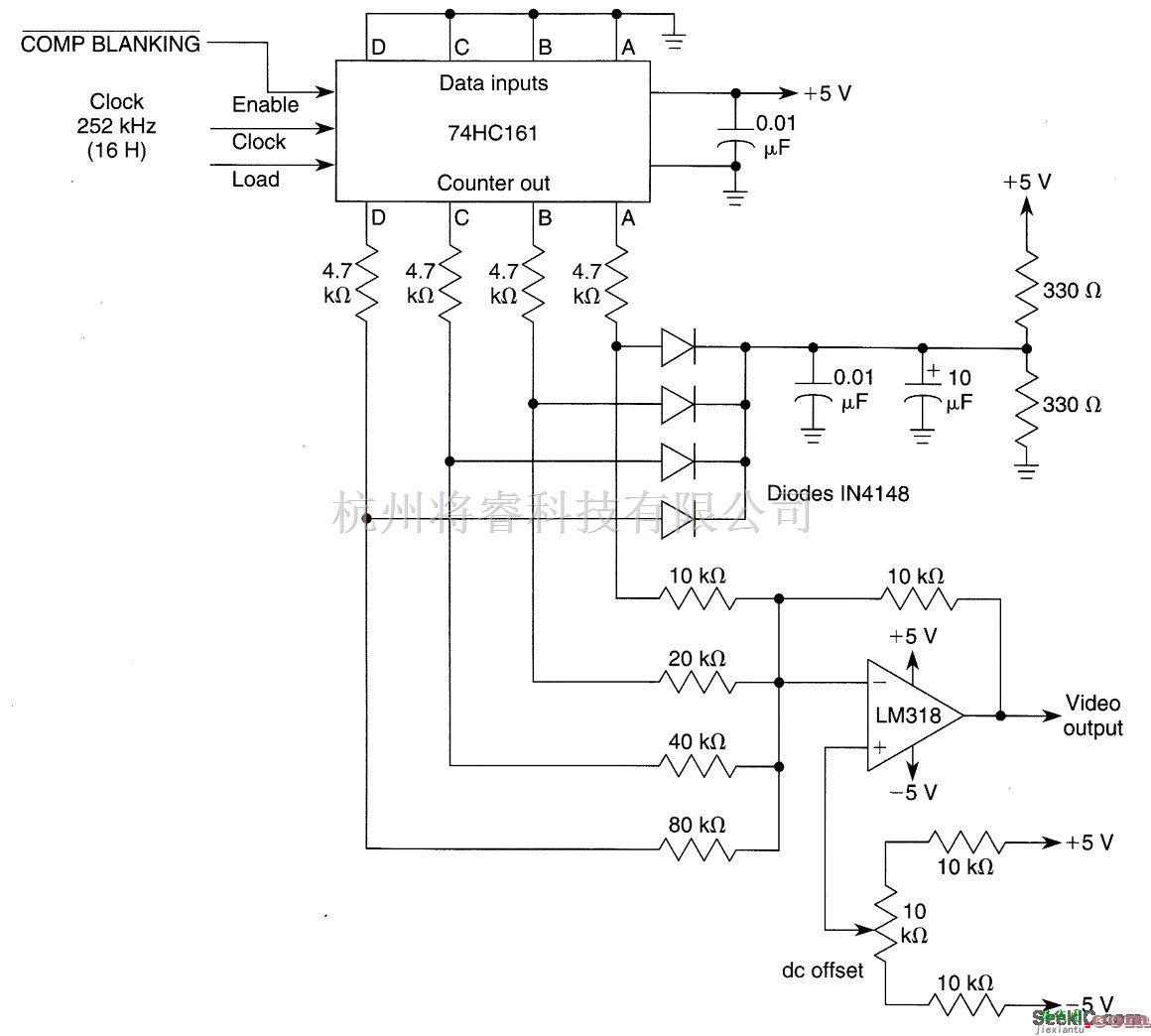 基础电路中的视频阶梯波发生器  第1张