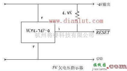 电源电路中的5V欠电压指示器的一般电路  第1张