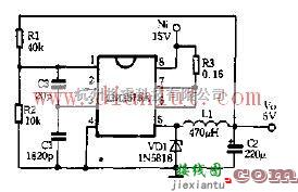 电源电路中的基于LM3578A芯片设计降压的稳压器电路  第1张