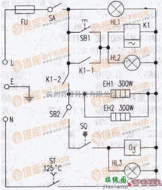 康宝ZTP80A-1型消毒柜电路图  第1张