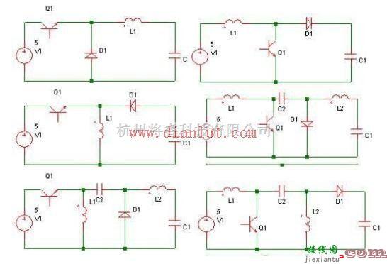 电源电路中的DC-DC变换器拓扑电路  第1张
