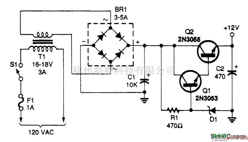电源电路中的12V简单电源
  第1张