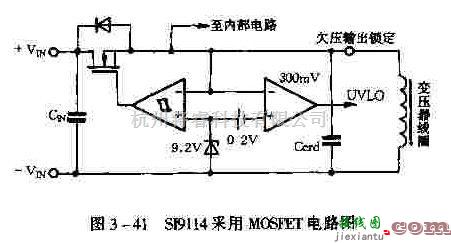 电源电路中的SI9114系列的电路应用  第1张