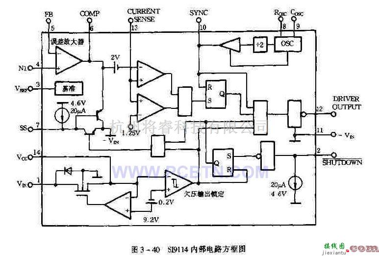 电源电路中的SI9114系列的电路应用  第2张