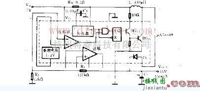 电源电路中的开关稳压器构成的升压电路图  第1张