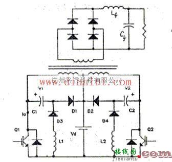 电源电路中的无损吸收推挽变换器的应用  第1张
