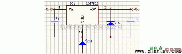 电源电路中的78**稳压电源应用电路图及解析  第4张