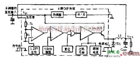 电源电路中的介绍LM2574电原理及其特性  第1张