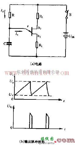 电源电路中的单结晶体管基本电路图  第1张