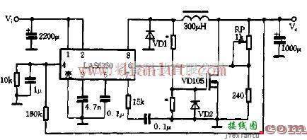 电源电路中的采用LAS6350与VDMOS器件制作升压电路  第1张