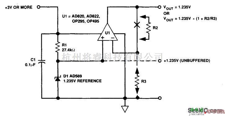 电源电路中的缓冲基准电源
  第1张