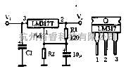 电源电路中的LM317系列典型电路的应用  第1张