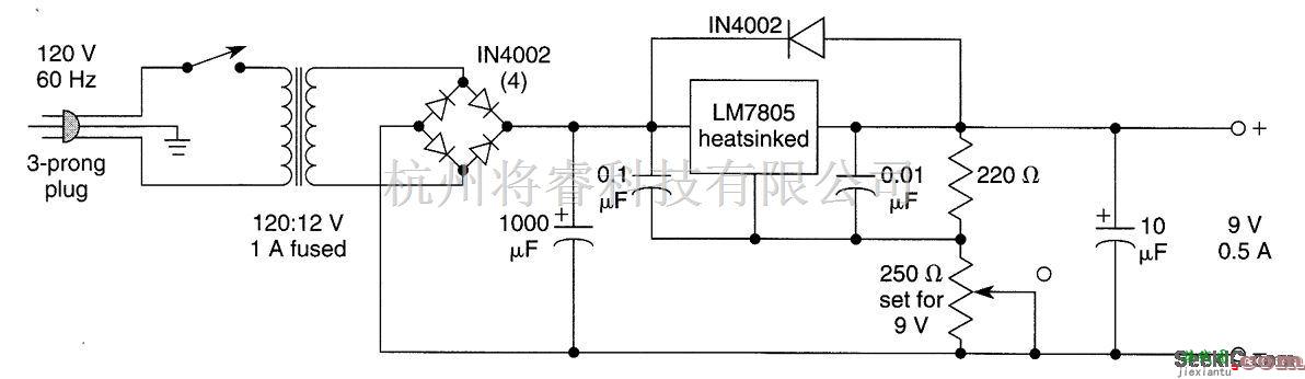 电源电路中的简单9V电源

  第1张