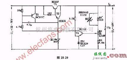 电源电路中的48V,2A稳压电路图及说明  第1张