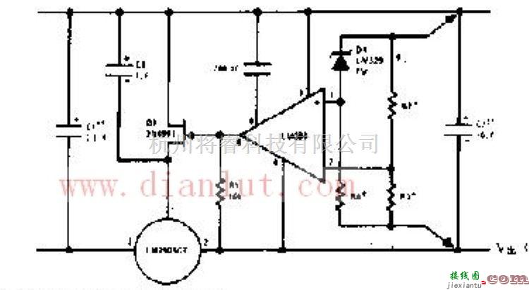 电源电路中的稳压器电路的电路图  第1张