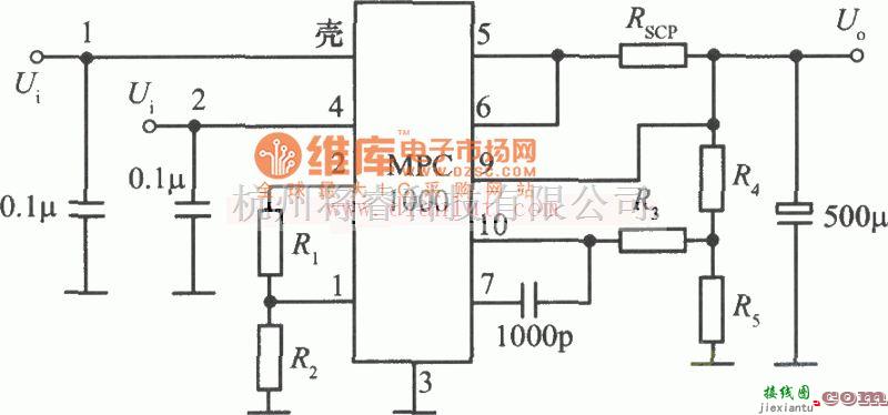 电源电路中的采用MPC1000的2～35V/10A可调稳压电源  第1张