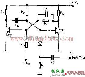 电源电路中的典型的单稳态电路图  第1张