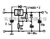 电源电路中的基于LM317的可调稳压块应用电路  第1张