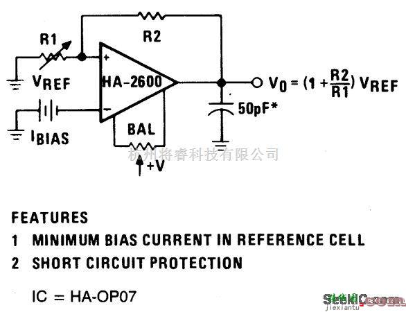 线性放大电路中的基准电压放大器
  第1张