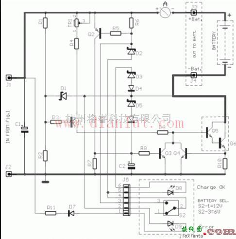 电源电路中的汽车电池12V充电器  第1张