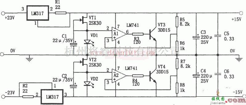 电源电路中的恒流并联稳压电源  第1张